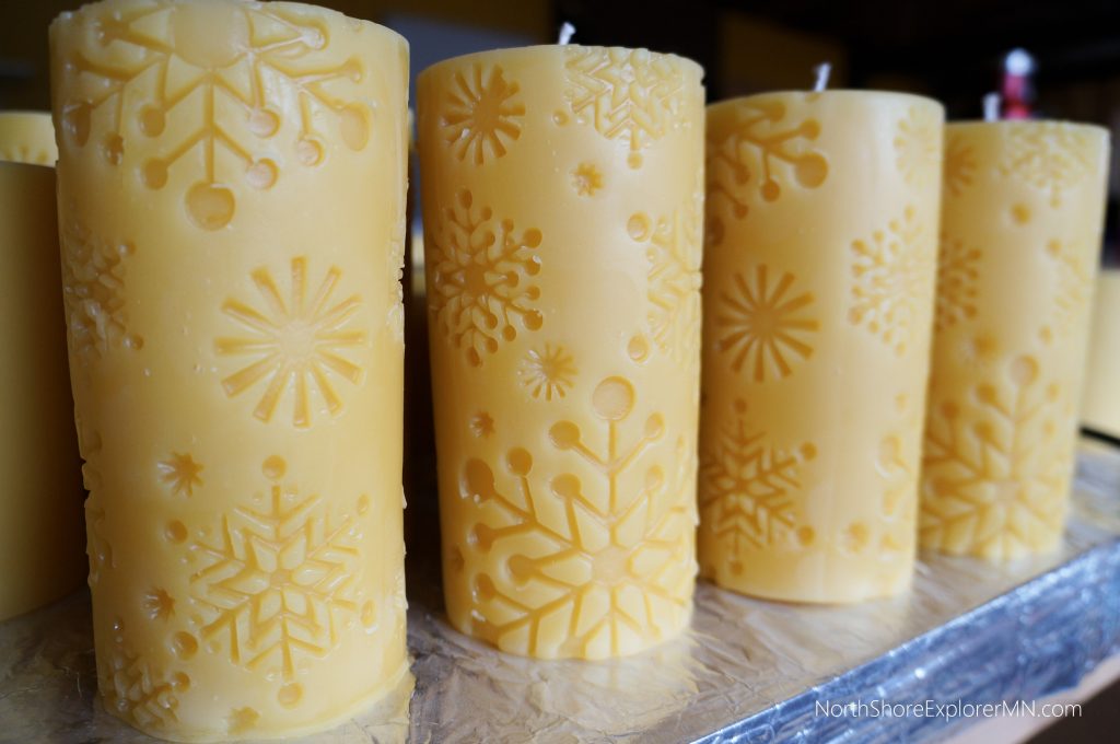 Beeswax candles by Scent From Nature