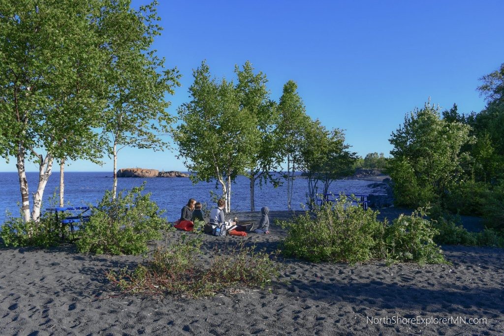 Black Beach, Silver Bay, MN