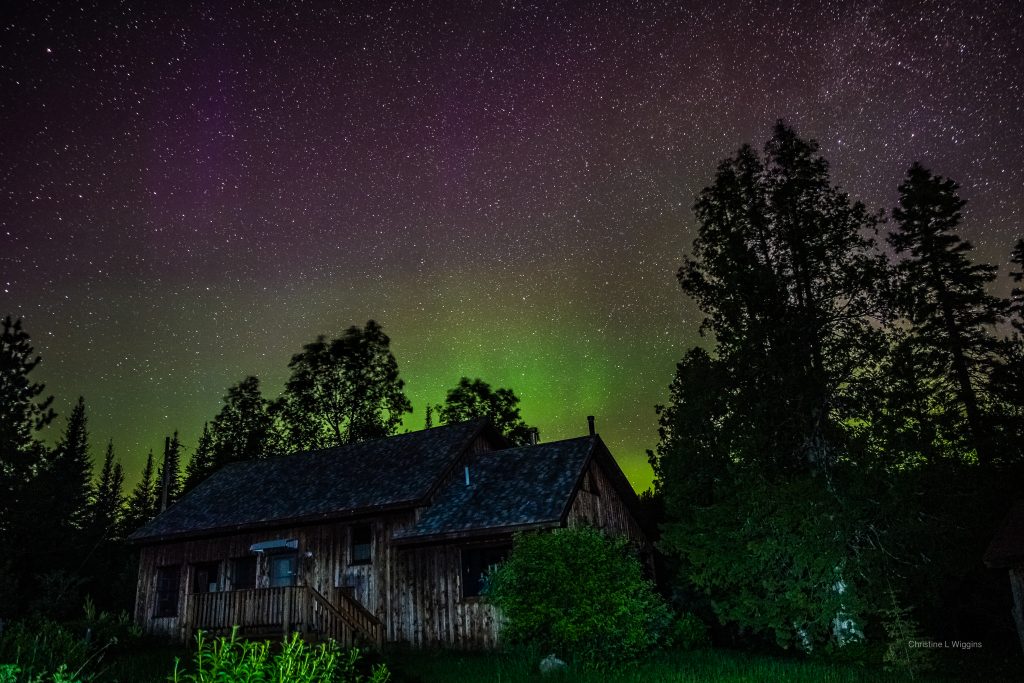 northern lights, finland minnesota