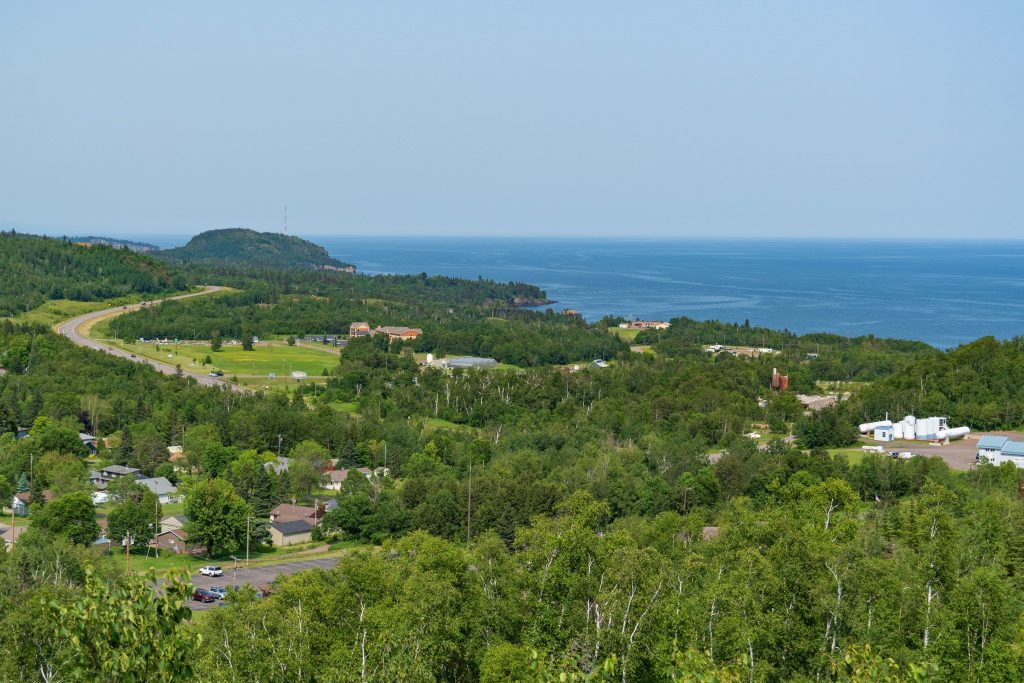North Shore Scenic Lookout Silver Bay, Minnesota
