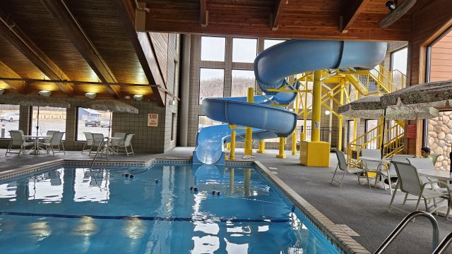 waterslide at Black Beach Inn by GrandStay