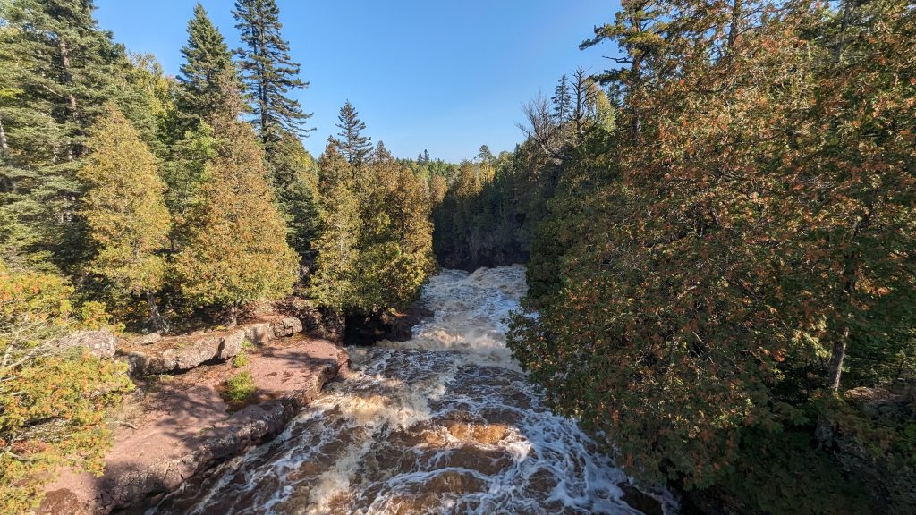 Gooseberry River from the Fith Falls Trail