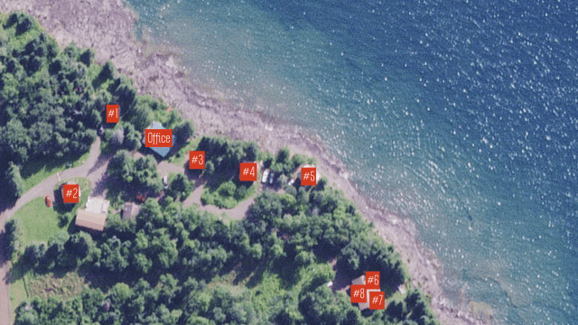 2020 site map – Gooseberry Cabins